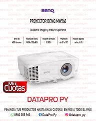 Proyector BenQ MW560 WXGA 4000 Lúmenes